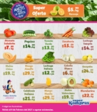 Ofertas Super Kompras Martes desde la Huerta frutas y verduras 9 de febrero