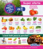 Ofertas Super Kompras Martes desde la Huerta frutas y verduras 15 de diciembre