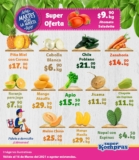 Ofertas Super Kompras Martes desde la Huerta frutas y verduras 16 de marzo