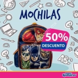 En Super Kompras Gran Liquidación de mochilas a mitad de precio