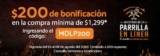 Cupón Superama $200 de bonificación en pedidos de $1,299 o más
