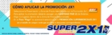 Supermiércoles de 2×1 en Superboletos 3 de octubre de 2018