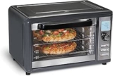 Horno extra grande con freidora de aire Hamilton Beach Sure Crisp baja a su menor precio + 6 meses sin intereses