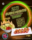 Nueva Promoción Sushi Nights de Sushi Roll: 2×1 de lunes a miércoles durante todo el día
