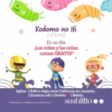 Promoción Sushi Itto Día del Niño: Niños y niñas comen GRATIS el 30 de abril