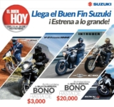 Suzuki Buen Fin 2019: motos con bonos de hasta $20,000 de descuento