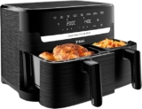 Freidora de aire dual T-Fal Easy Fry & Grill con controles digitales bajan de precio