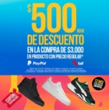 Cupón TAF $500 de descuento pagando con Paypal del 23 al 31 de marzo 2023