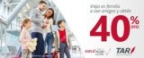En Aerolíneas TAR 40% de descuento si viajas con familia o amigos
