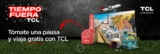 Promoción Vuela con TCL: Vuelo redondo internacional GRATIS en la compra de pantalla de 65″ o más