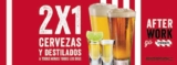 En TGI Fridays 2×1 en cervezas y tragos todo el día todos los días