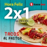 2×1 en tacos al pastor en sucursal Aeropuerto CDMX de Taco Inn