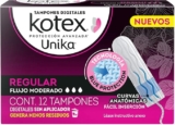 Kotex Unika Regular tampones digitales con 12 piezas bajan de precio + 10% adicional con Planea y Ahorra