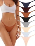 Juego de 8 Tangas ropa interior para mujer baja a su menor precio