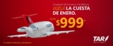 Venta Especial Aerolíneas TAR de vuelos desde $999 pesos