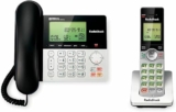 Combo de teléfonos alámbrico e inalámbrico para hogar con identificador de llamadas bajan a un precio muy bueno