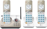 Oferta flash: Set de 3 Teléfonos fijos inalámbricos para hogar marca AT&T Dect 6.0 con identificador de llamadas, contestadora y más a un excelente precio