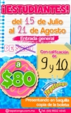 Entrada a $80 para estudiantes con promedio de 9 y 10 a Parque Acuático Tepetongo