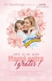 Promoción Tepetongo Día de las Madres: Entrada GRATIS para mamá del 10 al 12 de mayo