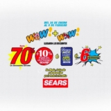Terceras Rebajas Wow en Sears de hasta 70% de descuento + 10% adicional en ropa, calzado y accesorios