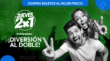 Ofertas Ticketmaster Jueves 2×1 del 04 de agosto