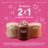 En Tim Hortons 2×1 en Chocolate Mexicano, Chocolate Original y Vanilla Chai Latte