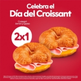 Promoción Tim Hortons Día del Croissant: 2×1 en Croissant de jamón y queso