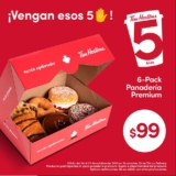 Promociones Tim Hortons 5 Aniversario: 6-pack de panadería premium a $99 y más