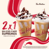 2×1 en Iced Capp Supreme en Tim Hortons
