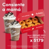 Promoción Tim Hortons Día de las Madres: Paquete de 6 donas + 2 Iced Capp Oreo a precio especial