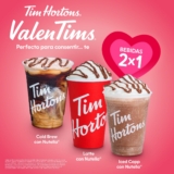 Promo San Valentín Tom Hortons: 2×1 en bebidas hechas con Nutella