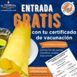 Llévate una entrada gratis en El Tizoncito si muestras tu certificado de vacunación