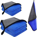 Paquete de 4 toallas de microfibra suave bajan de precio