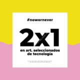 Promoción Todomoda: 2×1 en artículos seleccionados de tecnología