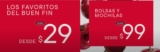 Buen Fin 2025 Todomoda: Joyería desde $25, Bolsas y Mochilas desde $99 y más