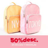Rebajas Todomoda de 50% de descuento en mochilas y bolsas seleccionadas