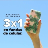 Promoción Todomoda de 3×1 en fundas de celular