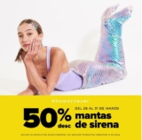 En Todomoda mantas de sirena a mitad de precio este fin de semana