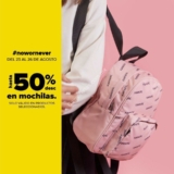 Promoción Todomoda regreso a Clases: Hasta 50% de descuento en mochilas