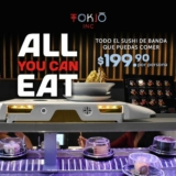 Come todo el sushi que puedas por $199 en Tokio Inc.