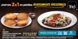 Promoción Toks Hot Sale 2020: 2×1 en platillos seleccionados en pedidos a domicilio