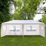 Toldo plegable para fiestas al exterior de 3×6 m baja de precio