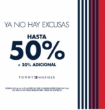 Tommy Hilfiger Rebajas Adicionales de hasta 50% de descuento + 20% adicional