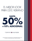 En Tommy Hilfiger hasta 50% de descuento + 10% de descuento adicional a lo ya rebajado