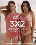 Tops & Bottoms Hot Fashion 2023: 3×2 en ropa interior y básicos