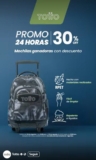 30% de descuento en mochilas en Totto por pocas horas