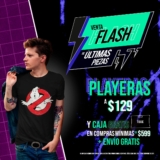 Venta Flash Toxic Stores con playeras a $129