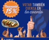 15% de descuento en El Tizoncito este 2 de junio si votas