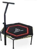 Trampolín con barra para hacer ejercicio baja de precio