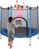 Trampolín brincolín para niños con red de seguridad baja de precio